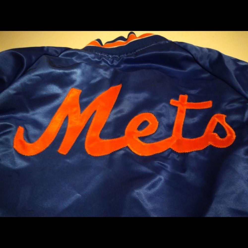 Vintage satin toddlers Mets Jacket